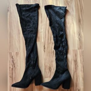 Black Over the Knee Boots